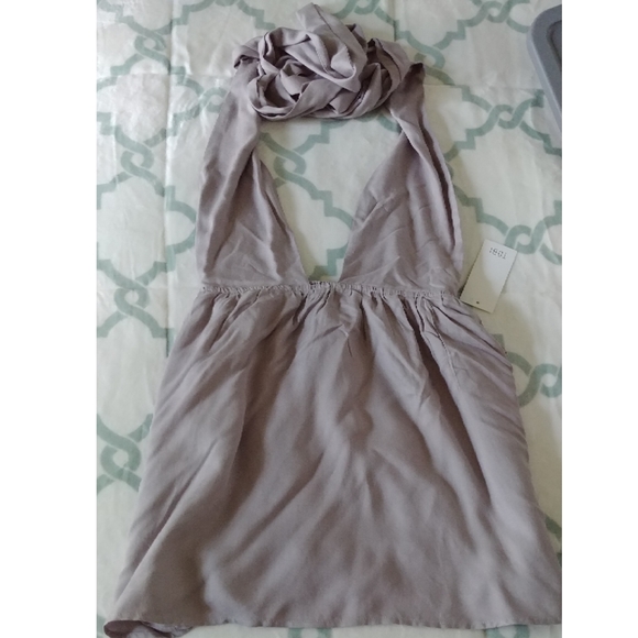 NWT Tobi Minnie Grey Skater Dress - Picture 3 of 4